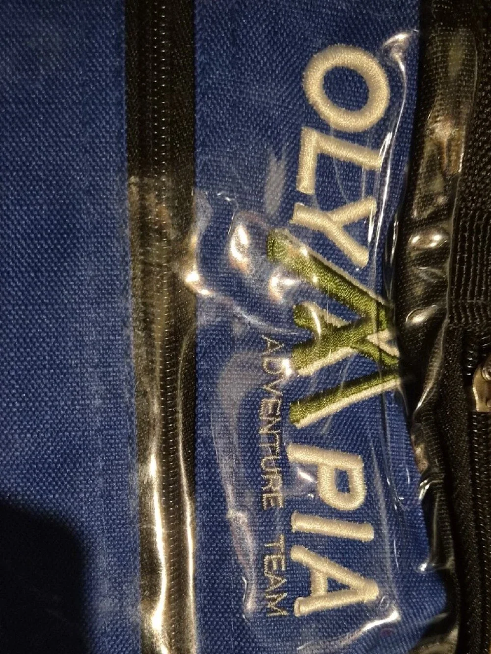 Olympia Activewear Blue and Black Men’s Duffel Bag